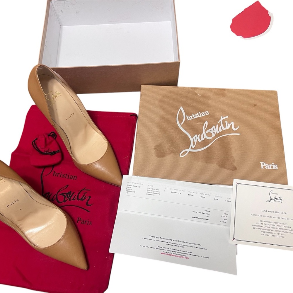 Christian Louboutin So Kate “Maya” Heels Size 40 Blush